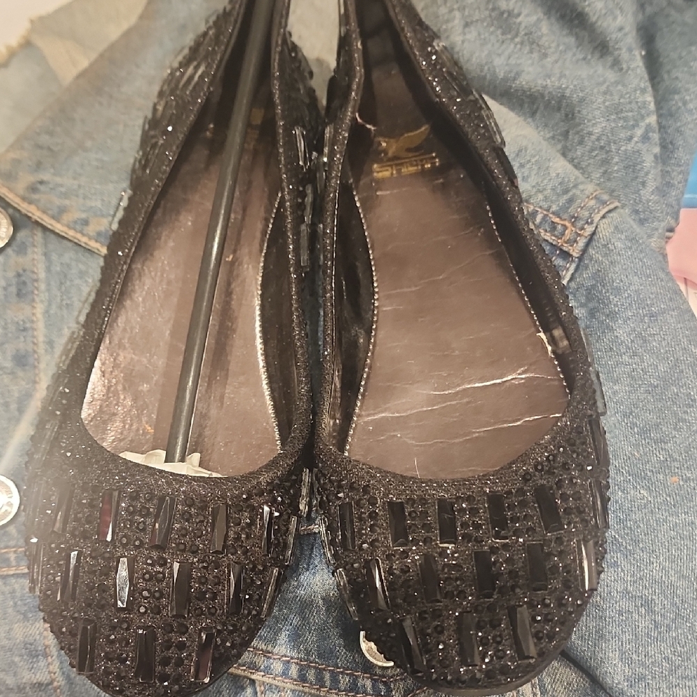 Elegant Black Women's Flats